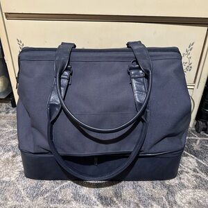 BEIS Blue Weekender Bag